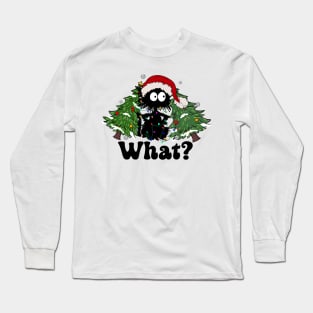 Christmas Cat Long Sleeve T-Shirt